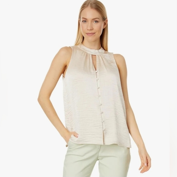 Vince Camuto Sleeveless NWT keyhole top XL - Picture 1 of 3
